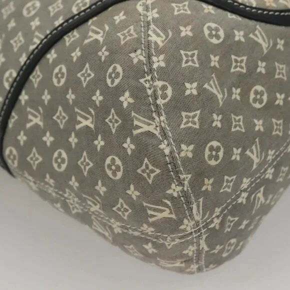LOUIS VUITTON Monogram Idylle Elegy 2way Shoulder Bag Navy M56697 LV Auth 134785